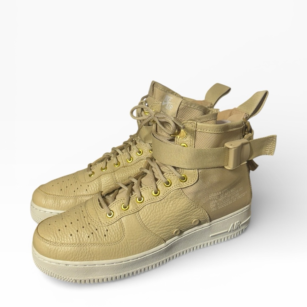 Nike‎ SF Air Force 1 Mid in Mushroom Size 10